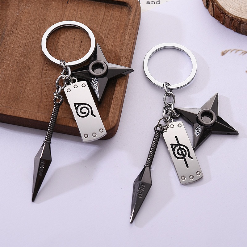 Carabiner Keychain - Bandai Anime Naruto Keychain Car Keybag