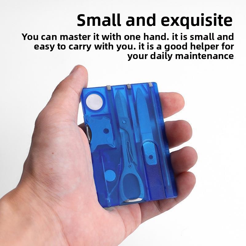Multitool Credit Card - 12 In 1 Pocket Credit Card
