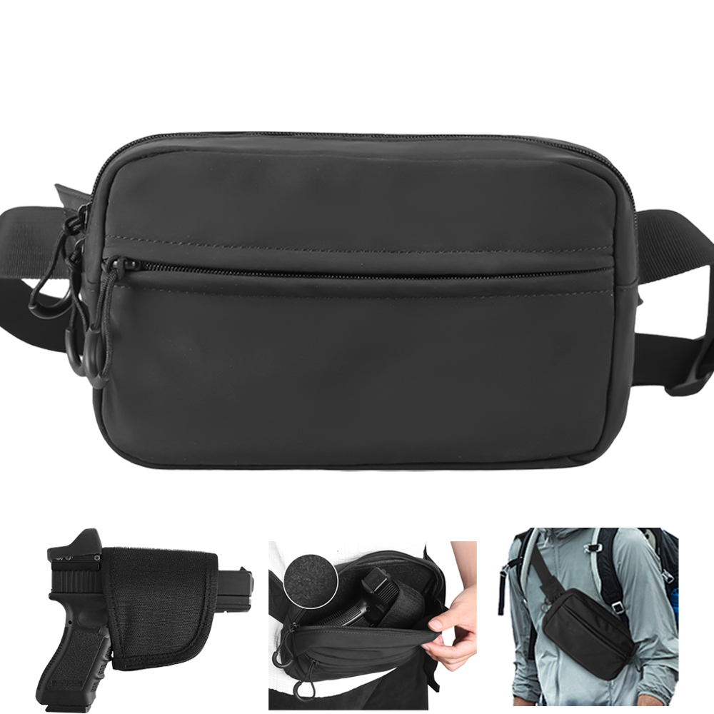 Edc Carry Bag For Pistol - Tactical Crossbody Bag Pistol Waist Pack