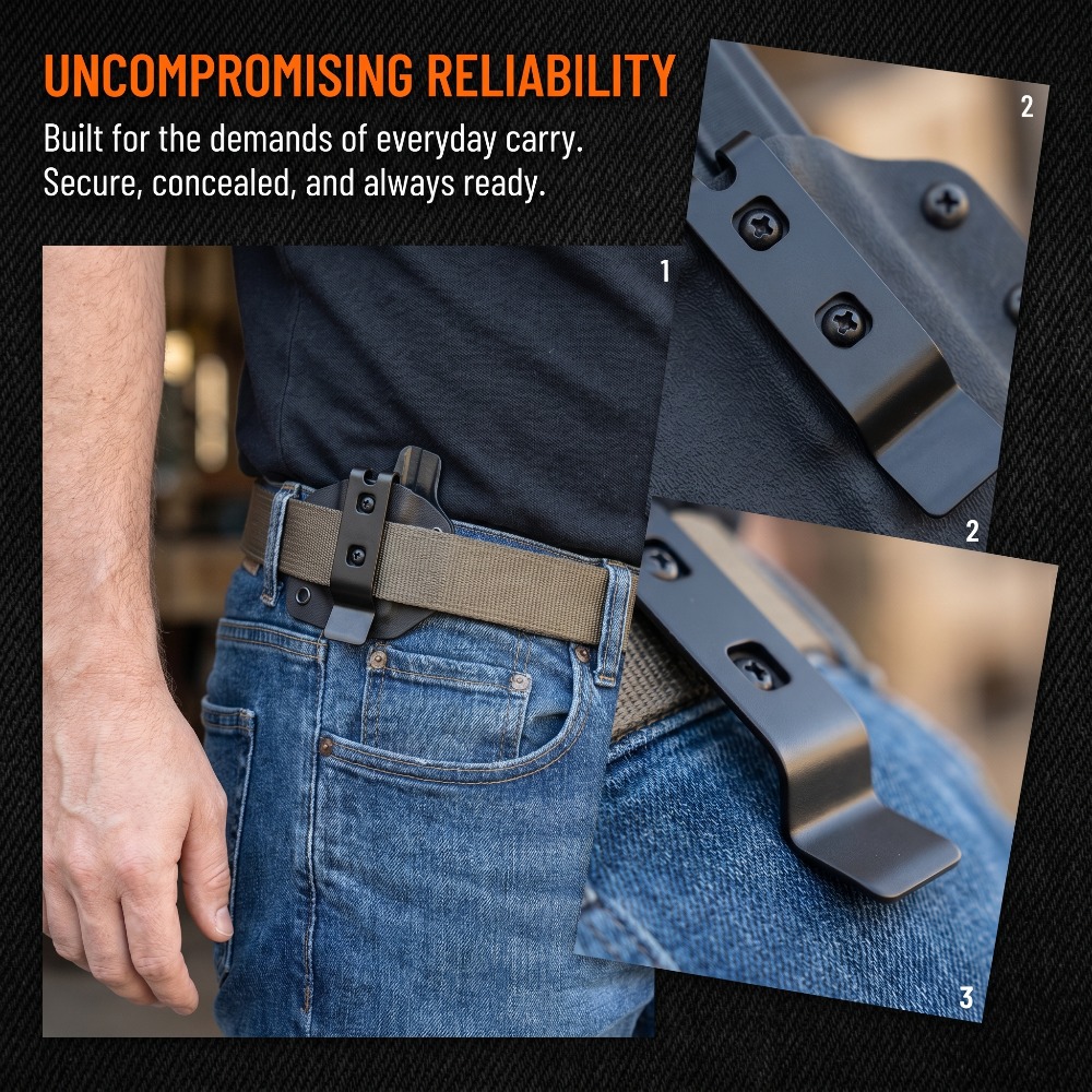 Edc Carry Accessories - Metal Pocket Clip Back Clip Replacement
