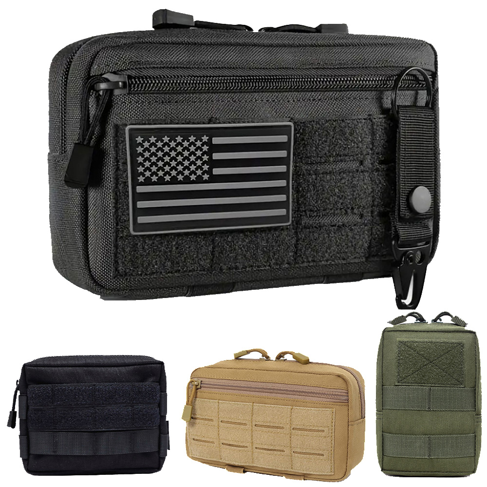 Edc Carry Accessories - MOLLE Tactical EDC Waist Pouch Compact