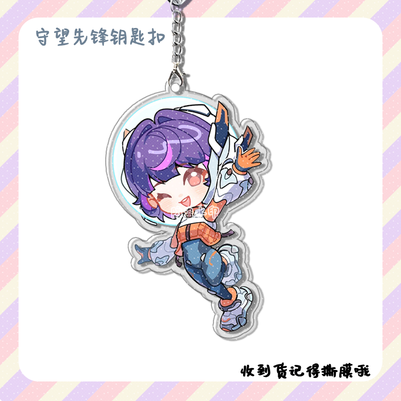 4pcs Anime Game Overwatch  Col - đánh giá và giá Carabiner Keychain