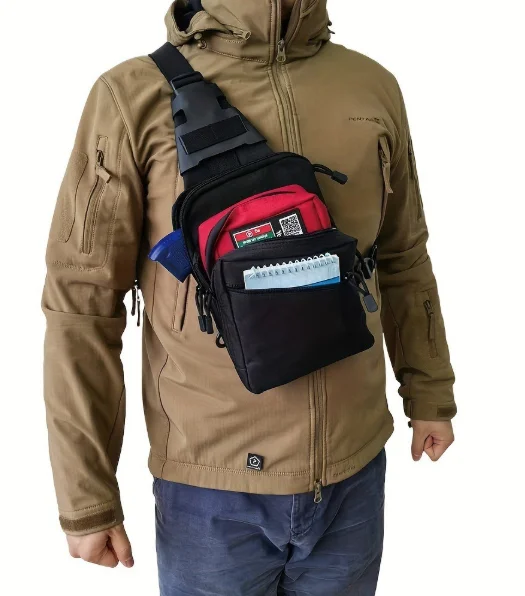 Tactical Concealed Carry Sling - đánh giá và giá Edc Concealed Carry Sling Bag