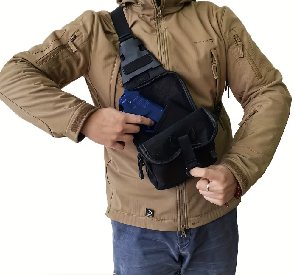 Tactical Concealed Carry Sling - đánh giá và giá Edc Concealed Carry Sling Bag