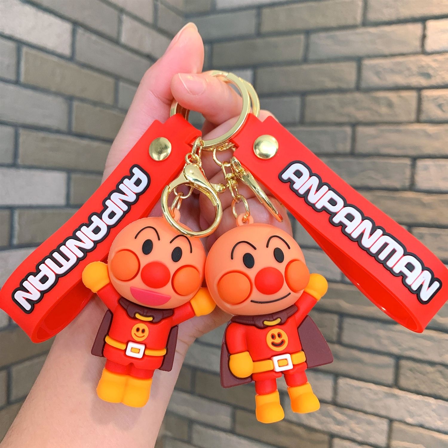 New Cartoon Anpanman Keychain  - đánh giá và giá Carabiner Keychain