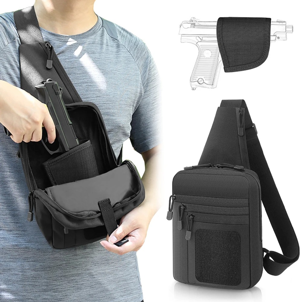 Tactical Pistol Gun Bag Concea - đánh giá và giá Edc Carry Bag For Pistol