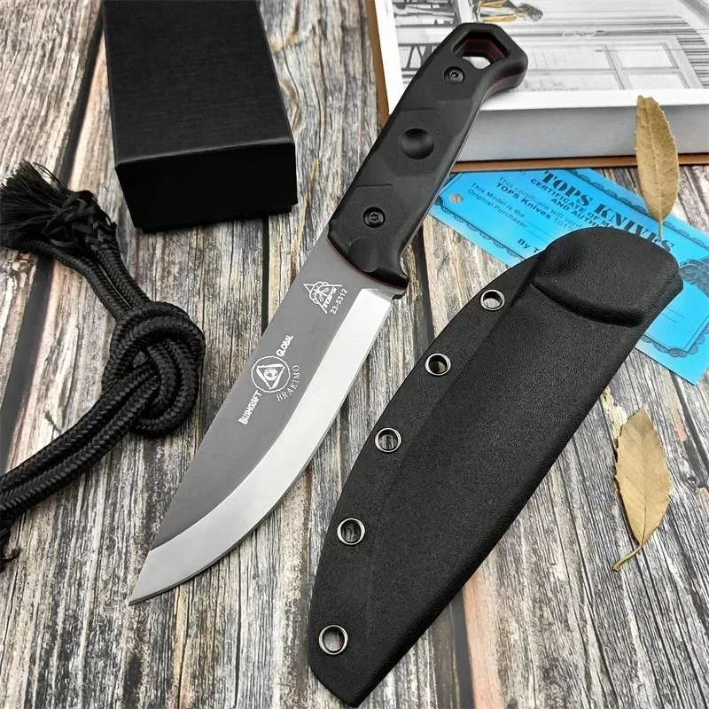 Portable D2 Steel Fixed Blade  - đánh giá và giá Edc Carry Fixed Blade