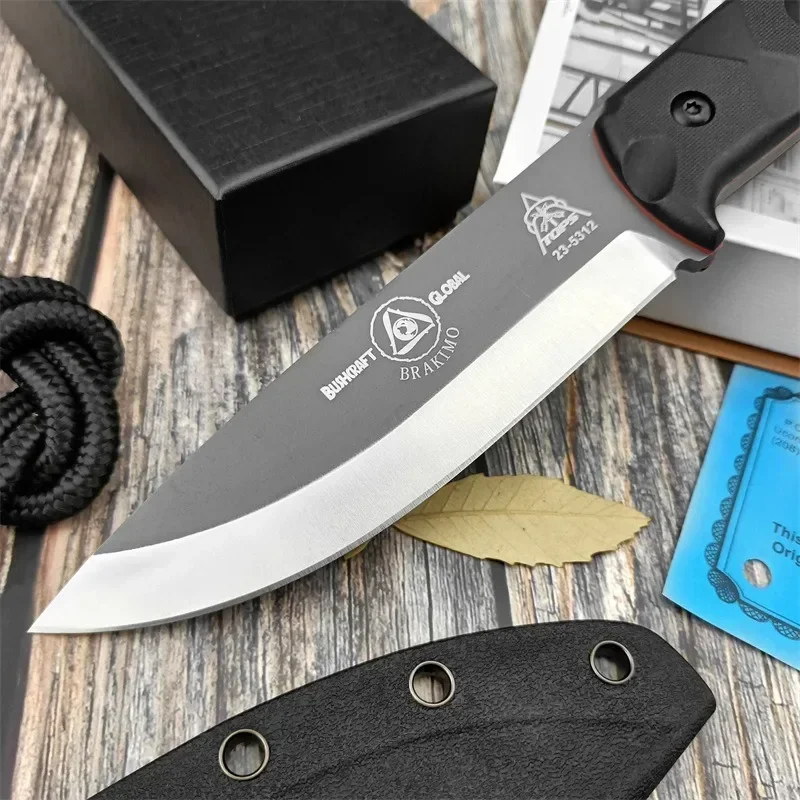 Portable D2 Steel Fixed Blade  - đánh giá và giá Edc Carry Fixed Blade