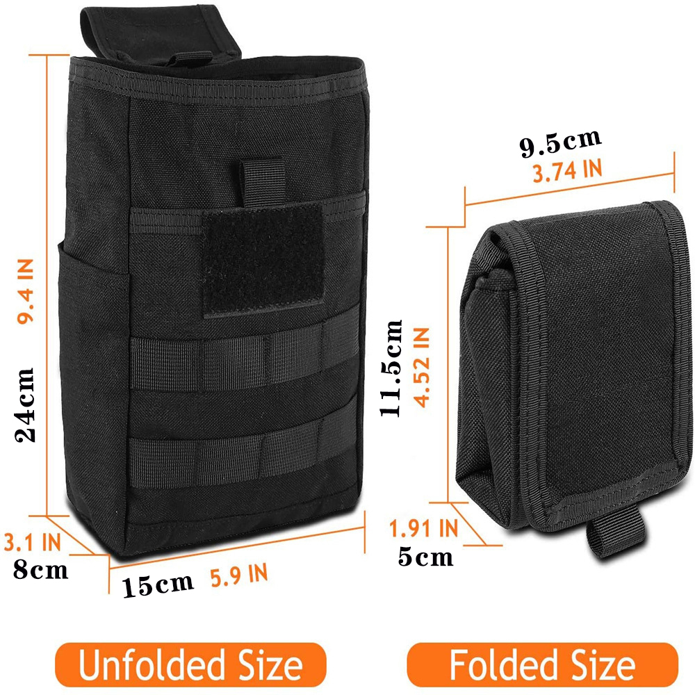 Foldable Molle Dump Drop Pouch - đánh giá và giá Edc Able Carry
