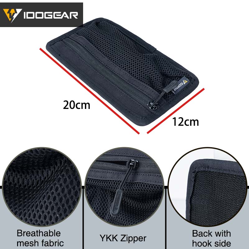 IDOGEAR Tactical Mesh Pouch In - đánh giá và giá Edc Able Carry