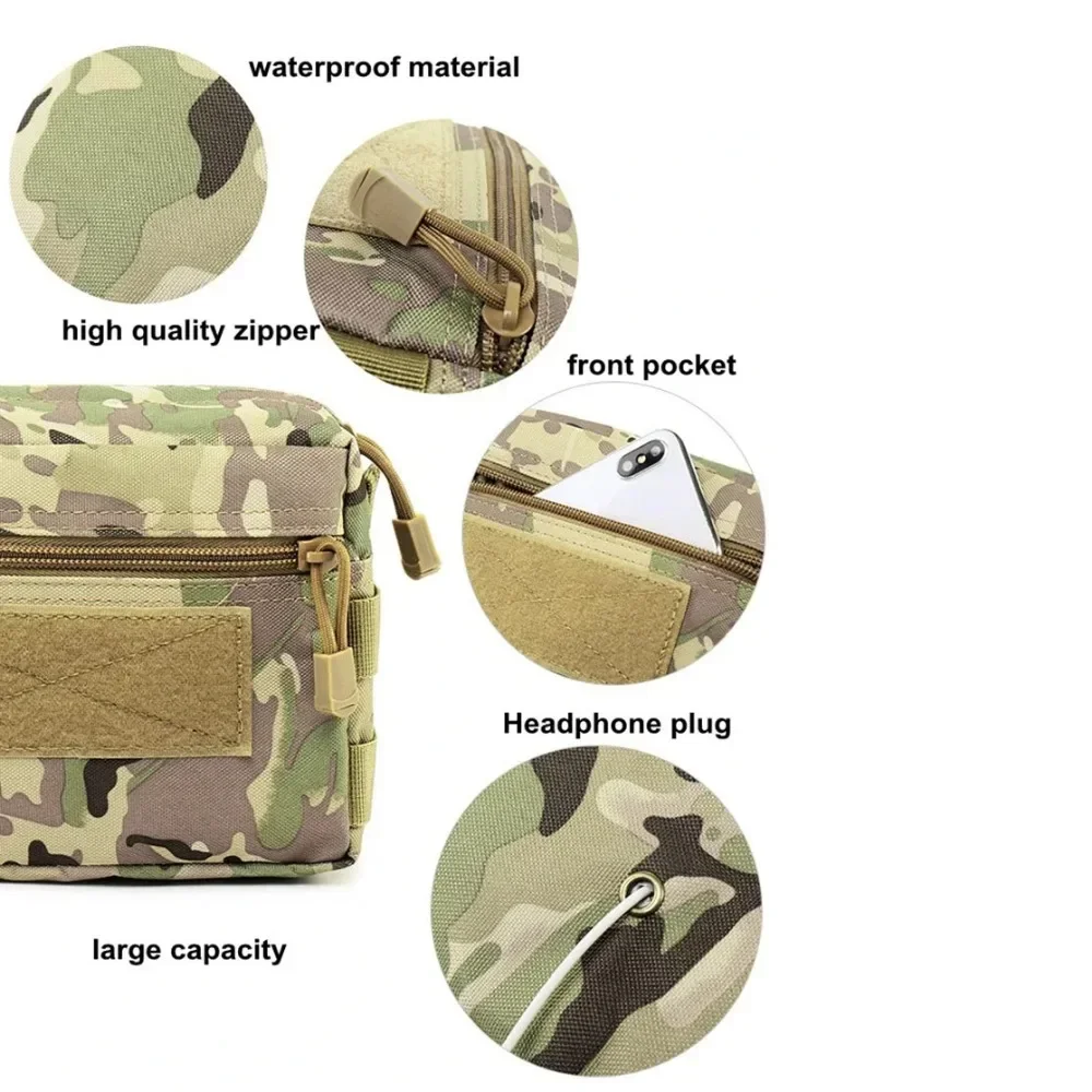 Outdoor Molle Pouches Tactical - đánh giá và giá Edc Carry Accessories
