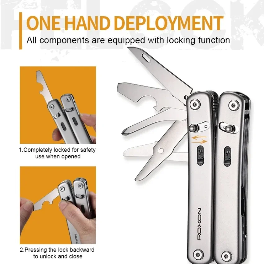 Roxon S804G Flex Multi Tool Op - đánh giá và giá Edc Carry Pliers