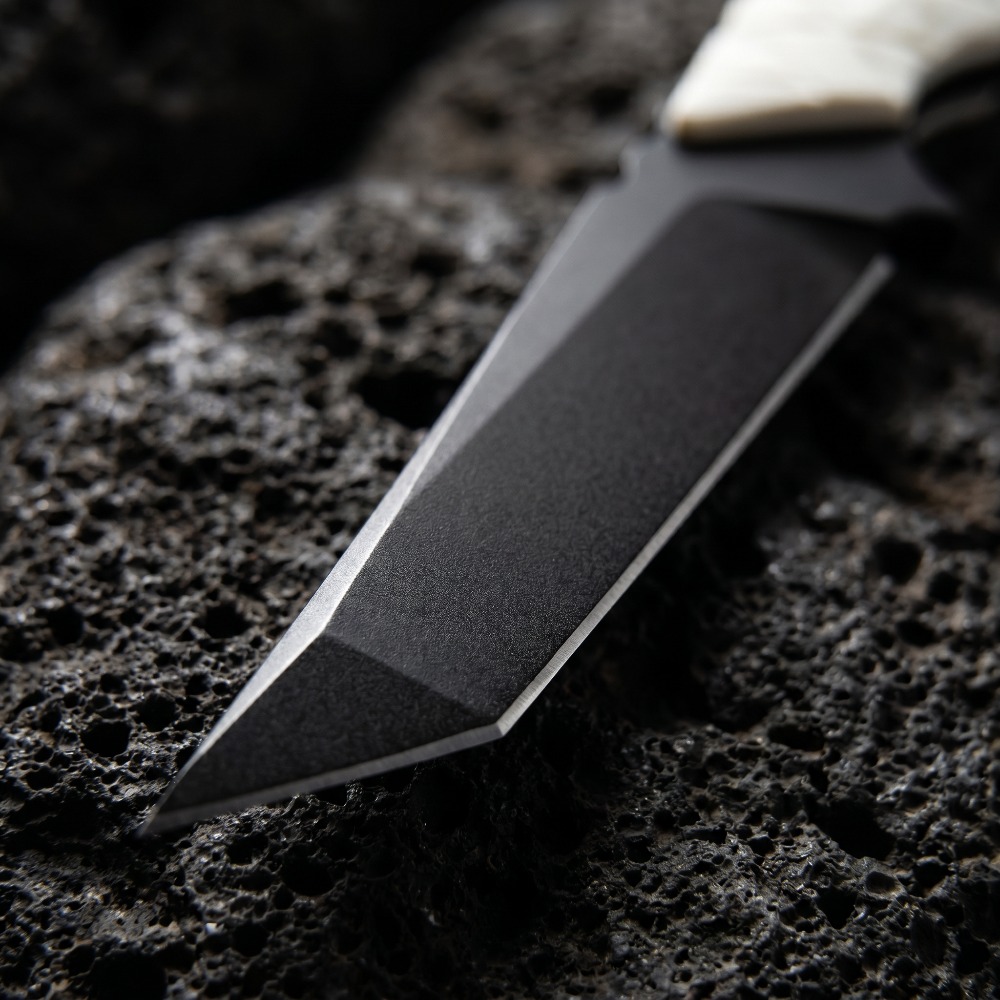 New Fixed Blade Knife White G1 - đánh giá và giá Edc Carry Fixed Blade