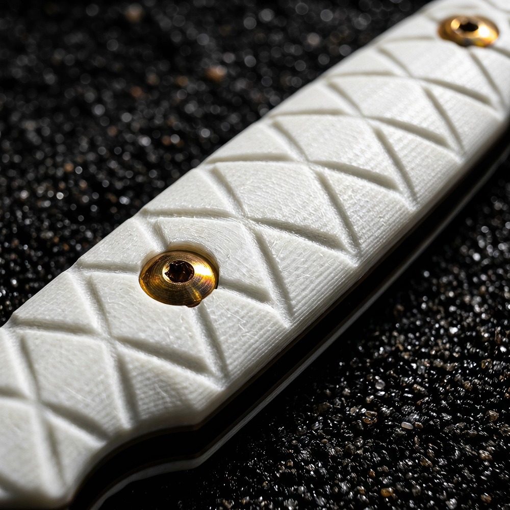 New Fixed Blade Knife White G1 - đánh giá và giá Edc Carry Fixed Blade