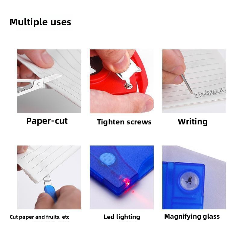12 In 1 Pocket Credit Card Por - đánh giá và giá Multitool Credit Card