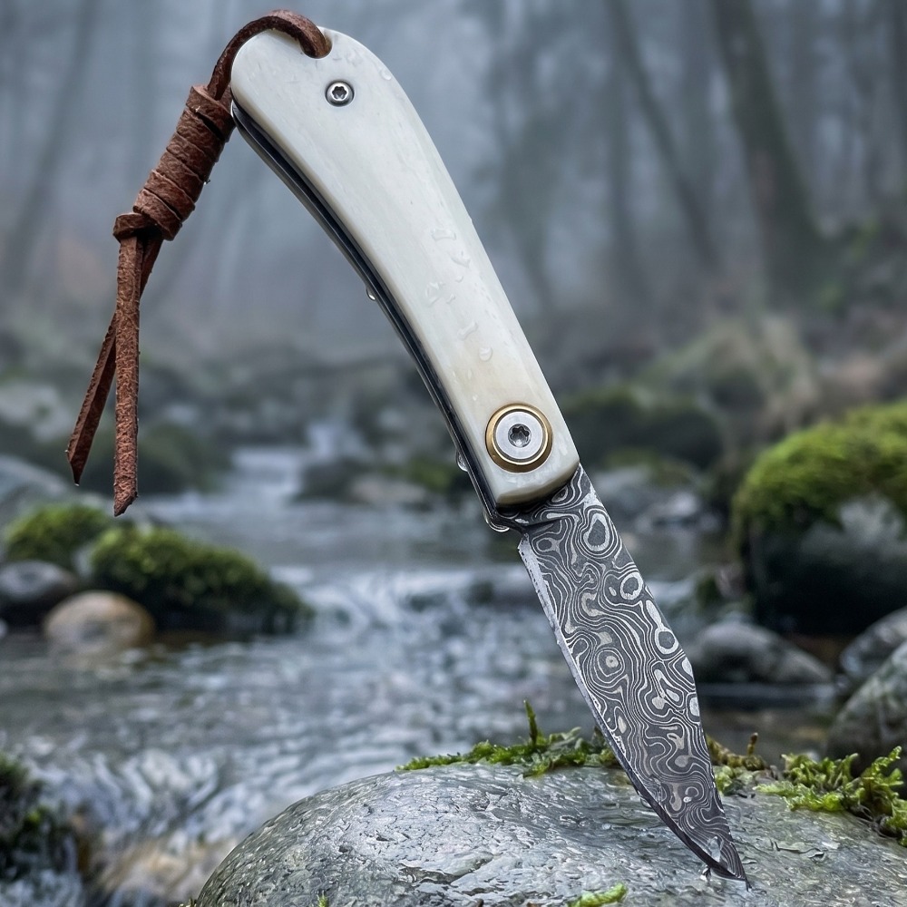 Outdoor Folding Knife Bull Bon - đánh giá và giá Edc Concealed Carry Knife