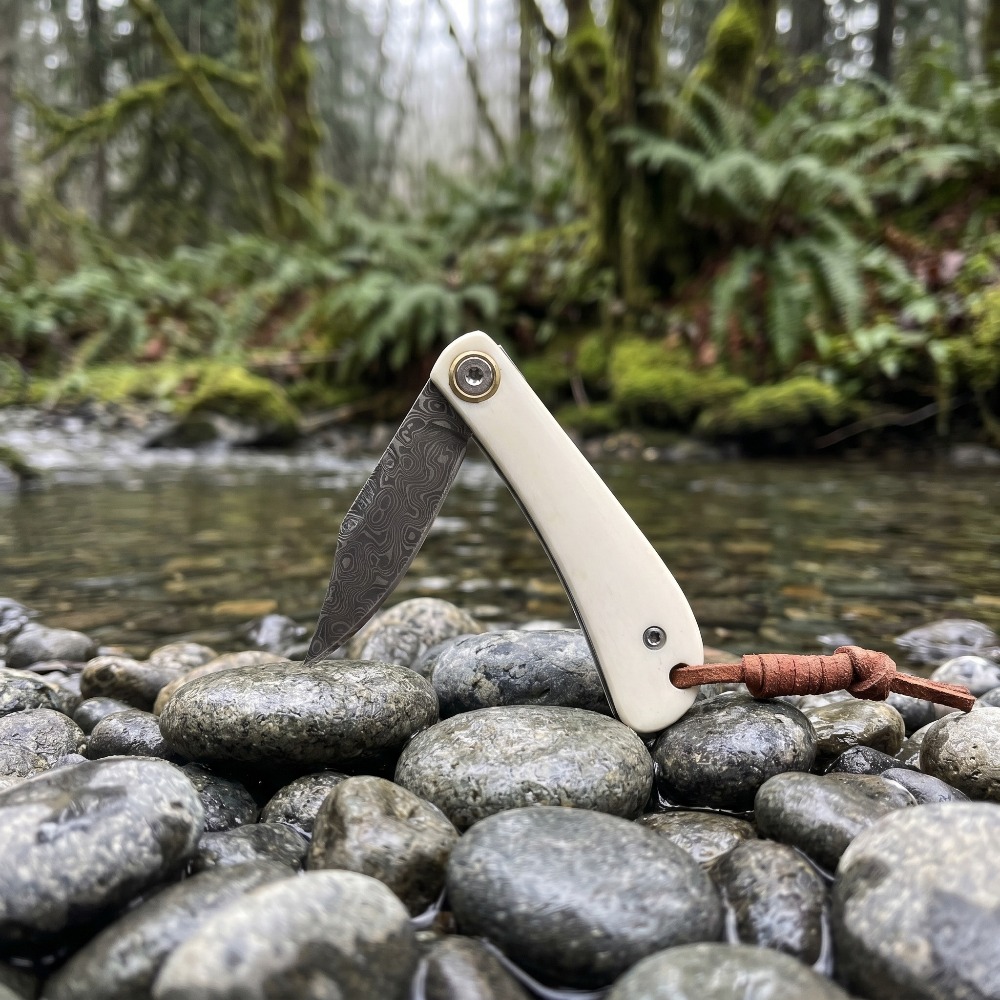 Outdoor Folding Knife Bull Bon - đánh giá và giá Edc Concealed Carry Knife