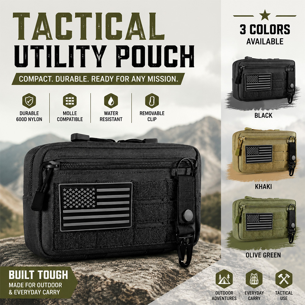 Tactical Molle EDC Pouch Outdo - đánh giá và giá Edc Carry Pocket