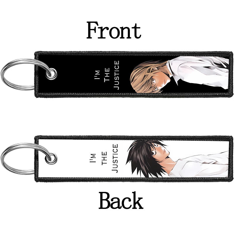 Death Note Ryuuku Ryuk Rem Emb - đánh giá và giá Carabiner Keychain