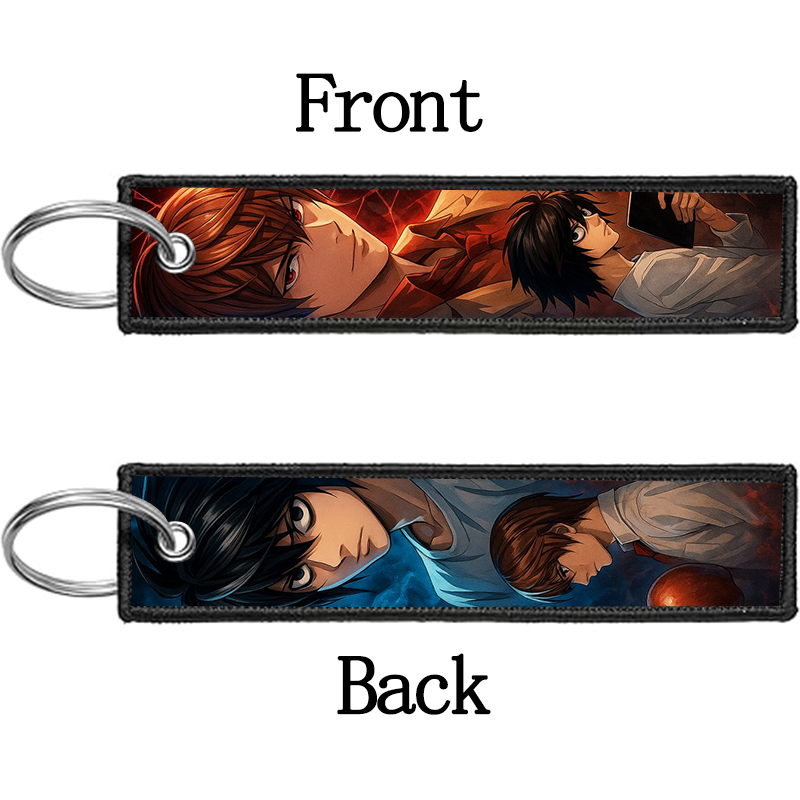Death Note Ryuuku Ryuk Rem Emb - đánh giá và giá Carabiner Keychain