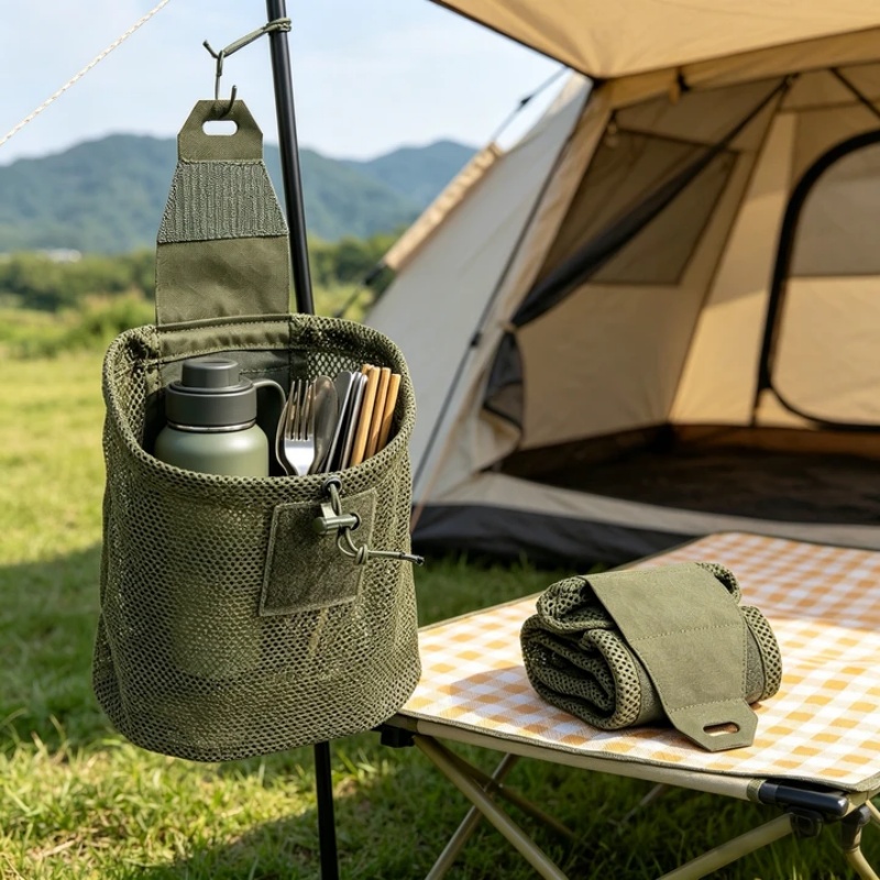 Nylon New Roll-Up Mesh Dump Po - đánh giá và giá Edc Able Carry