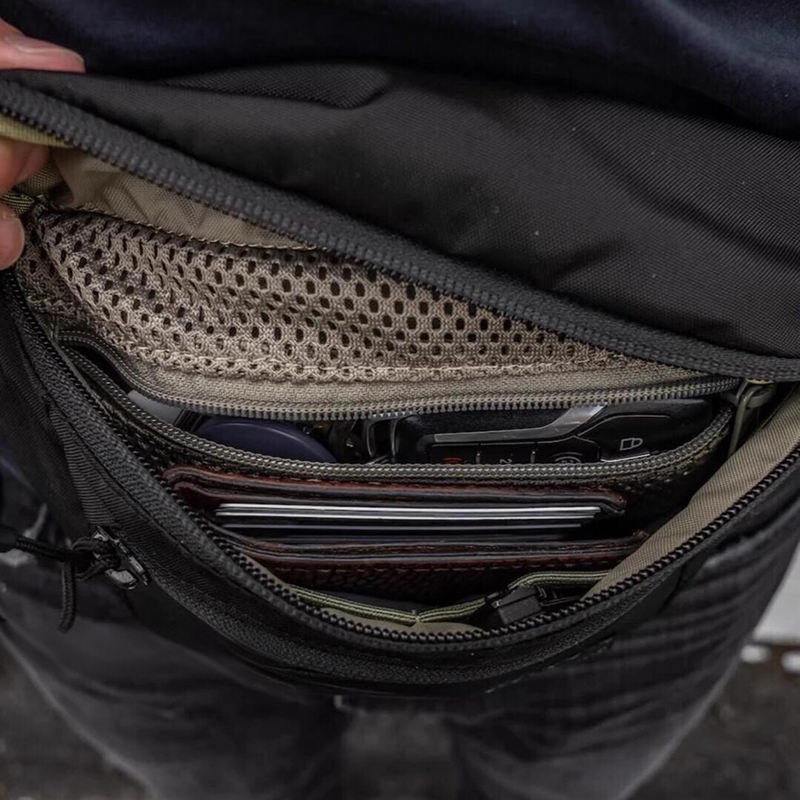 Mens Belt Bag with Adjustable  - đánh giá và giá Edc Concealed Carry Fanny Pack