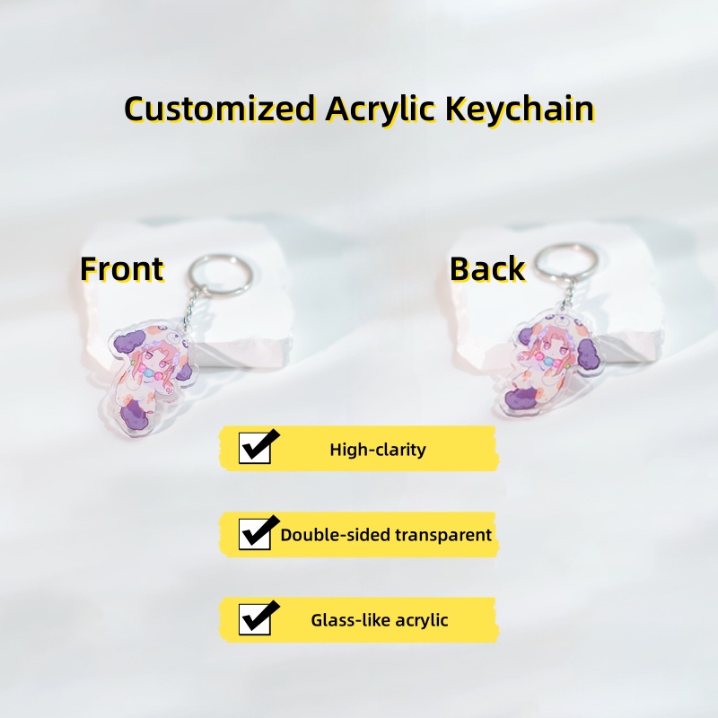 2D FLAT 6cm/2.36inch 1 Piece C - đánh giá và giá Carabiner Keychain