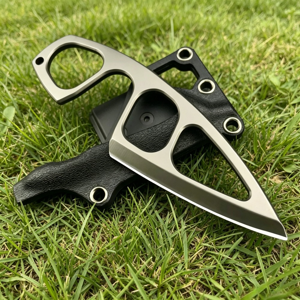 High Hardness Neck Knife 440C  - đánh giá và giá Edc Carry Fixed Blade