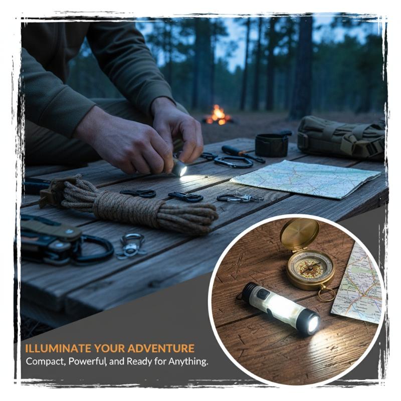 5050 Rechargeable LED Pocket F - đánh giá và giá Edc Carry All