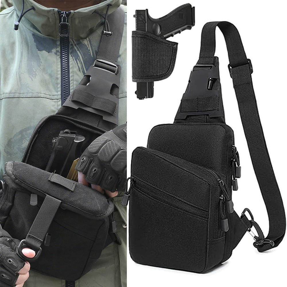 Tactical Pistol Bag Concealed  - đánh giá và giá Edc Concealed Carry Sling Bag