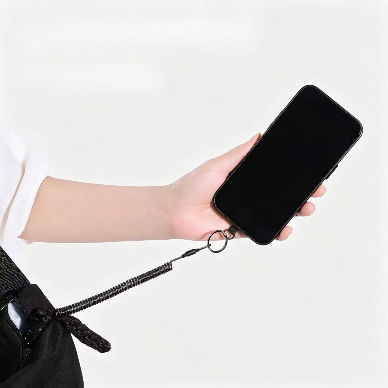 Anti Lost Flexible Phone Ropes - đánh giá và giá Carabiner Keychain