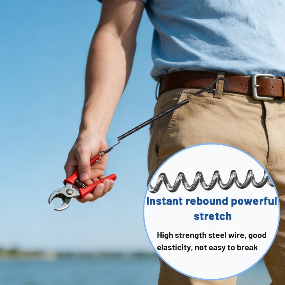 Anti Lost Flexible Phone Ropes - đánh giá và giá Carabiner Keychain