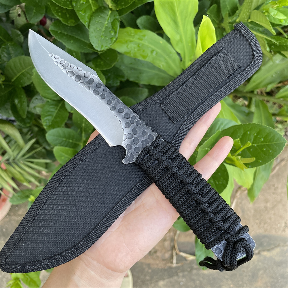 Forged 8cr13mov Blade Pocket k - đánh giá và giá Edc Carry Fixed Blade