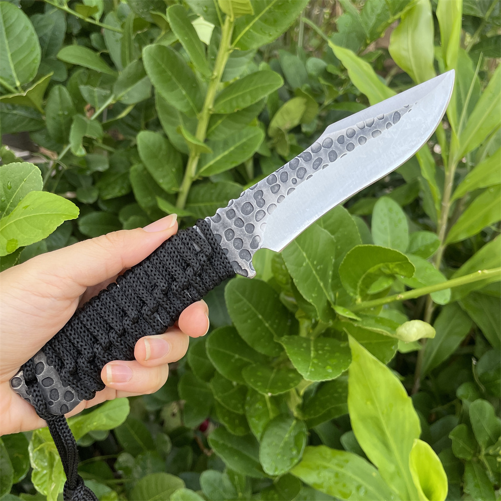 Forged 8cr13mov Blade Pocket k - đánh giá và giá Edc Carry Fixed Blade