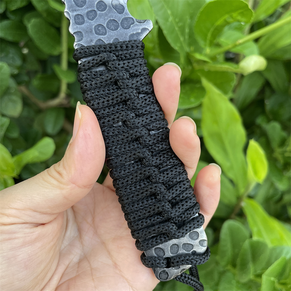 Forged 8cr13mov Blade Pocket k - đánh giá và giá Edc Carry Fixed Blade