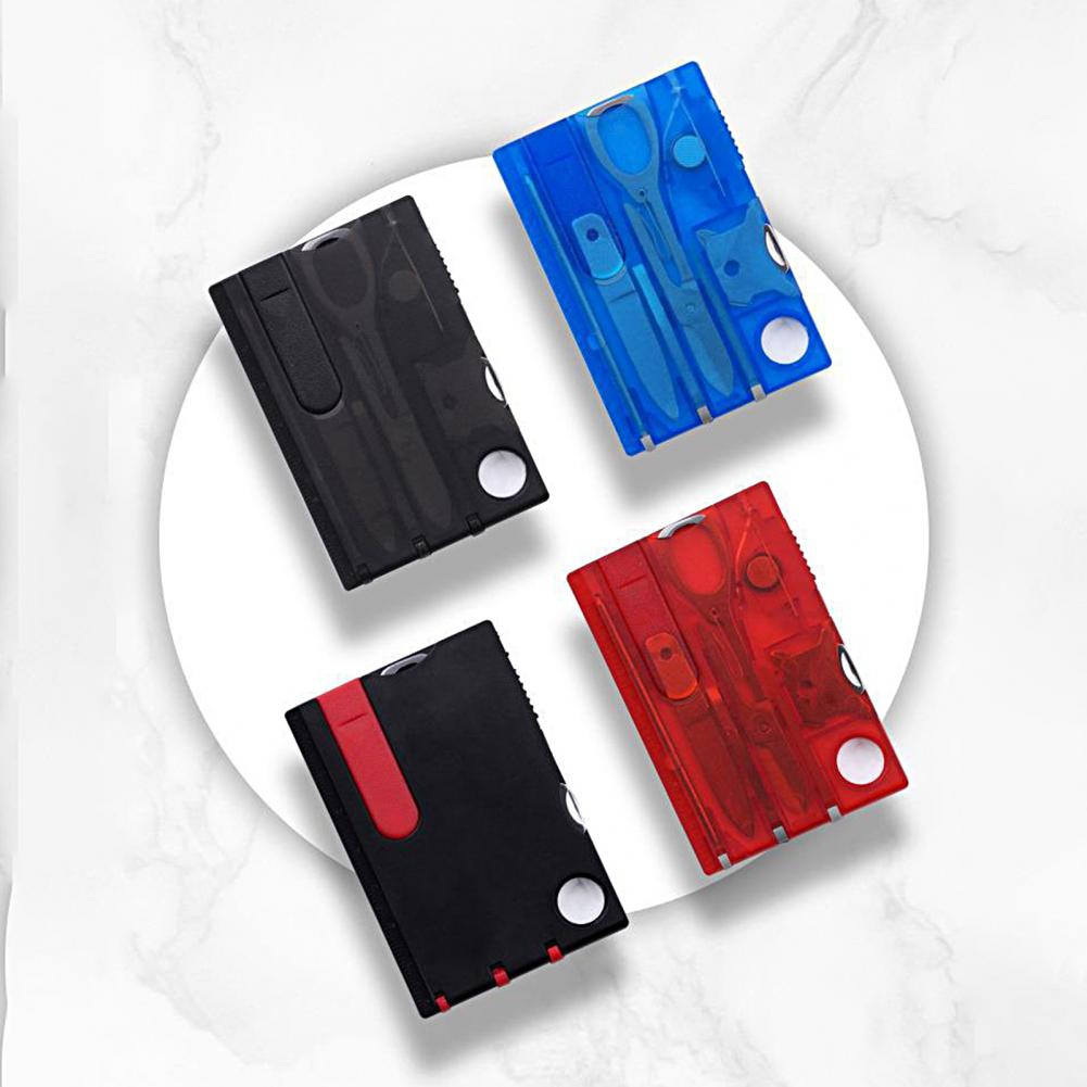 8Pcs Pocket Tool Set Portable  - đánh giá và giá Multitool Credit Card